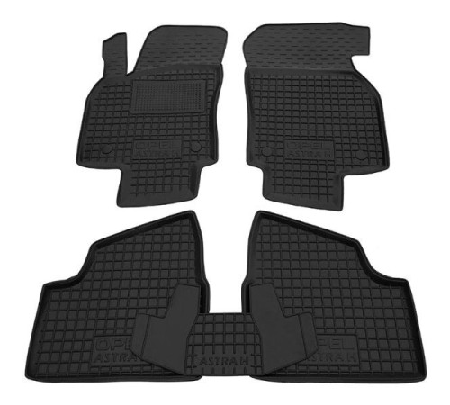 Килимки в салон Opel Astra H 2004-2010 (Avto-Gumm)