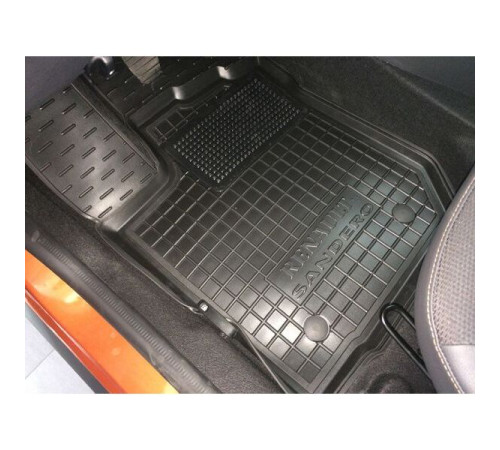 Килимки в салон Renault Sandero II 2012-2020 (Avto-Gumm)