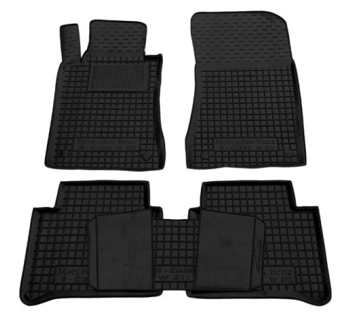 Килимки в салон Mercedes W211 E 2002-2009 2WD (Avto-Gumm)