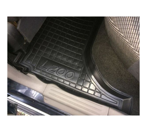 Килимки в салон Mitsubishi L200 (KAOT) 2006-2015 european version (Avto-Gumm)