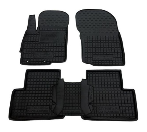 Килимки в салон Mitsubishi Outlander (III) 2012-2020 (Avto-Gumm)