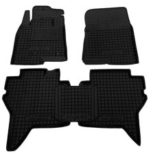 Килимки в салон Mitsubishi Pajero Wagon III/IV 1999-2021 (Avto-Gumm)