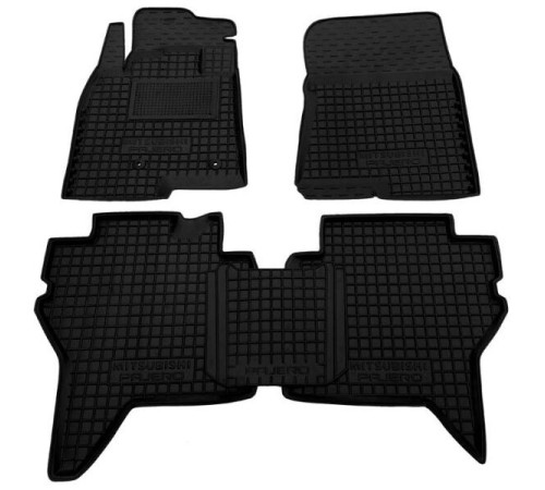 Килимки в салон Mitsubishi Pajero Wagon III/IV 1999-2021 (Avto-Gumm)
