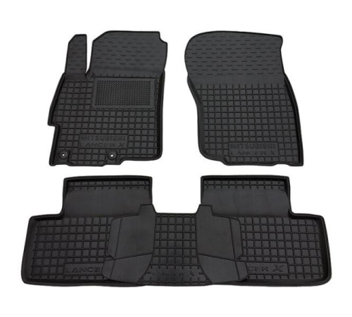 Килимки в салон Mitsubishi Lancer X 2007-2015 (Avto-Gumm)