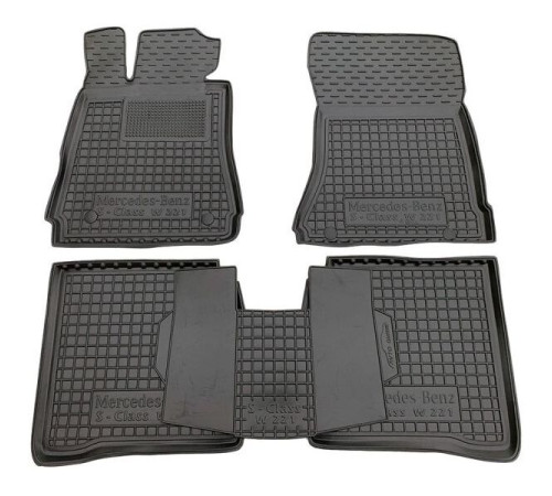 Килимки в салон Mercedes W221 S 2005-2013 (Avto-Gumm)