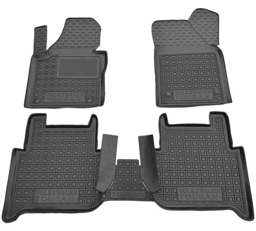 Килимки в салон Volkswagen Touran I 2003-2015 (Avto-Gumm)