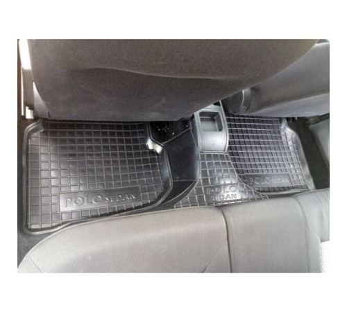 Килимки в салон Volkswagen Polo Sedan 2010-2022 (Avto-Gumm)