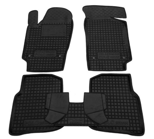 Килимки в салон Volkswagen Polo Sedan 2010-2022 (Avto-Gumm)
