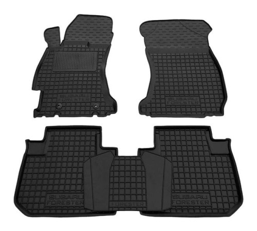 Килимки в салон Subaru Forester IV 2012-2018 (Автогум)