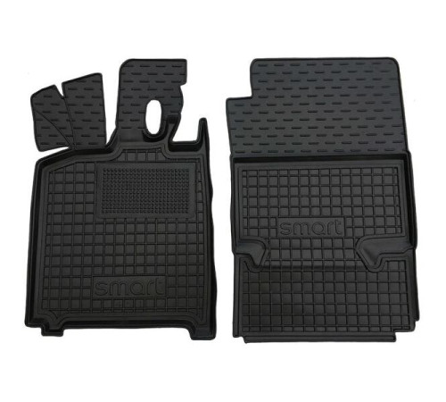 Килимки в салон Smart Fortwo II (C451) 2007-2014 (Avto-Gumm)