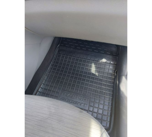 Коврики в салон Hyundai Accent IV (RB) 2010-2017 (Avto-Gumm)