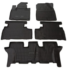 Килимки в салон Kia Sorento III (UM) 2014-2020 7 місць (Avto-Gumm)