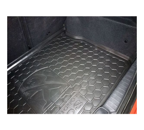 Коврик в багажник Peugeot 208 (І) 2012-2019 (Avto-Gumm)