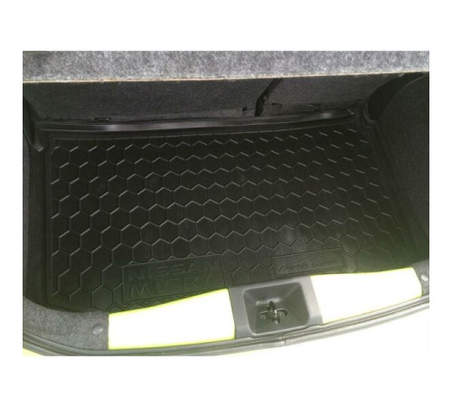 Килимок в багажник Nissan Micra IV (K13) 2010-2016 (Avto-Gumm)