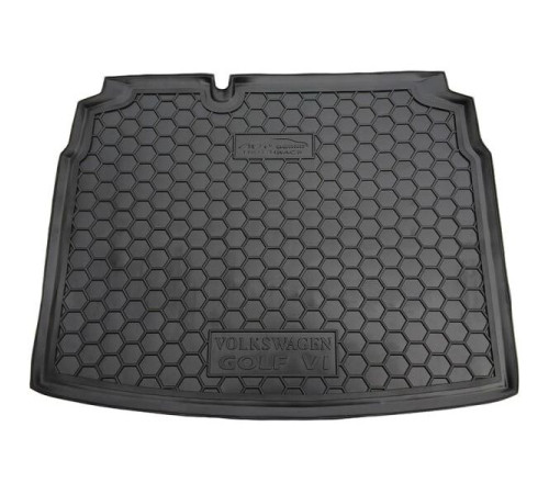 Коврик в багажник Volkswagen Golf V / VI 2003-2012 Hatchback з докаткою (Avto-Gumm)