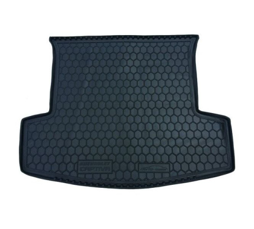 Коврик в багажник Chevrolet Captiva 2012-2018 7 мест (Avto-Gumm)