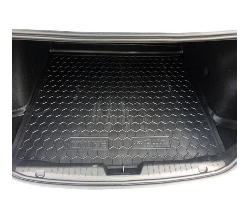 Килимок в багажник Chevrolet Cruze 2008-2016 Sedan (Avto-Gumm)