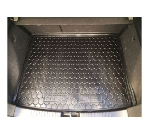 Килимок в багажник Chevrolet Cruze 2011-2016 Hatchback (Avto-Gumm)