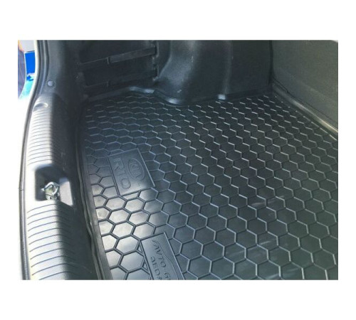 Килимок в багажник Kia Rio III 2011-2017 Sedan (Avto-Gumm)