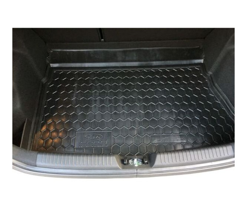 Килимок в багажник Kia Ceed ІІ 2012-2018 Hatchback base/mid (Avto-Gumm)