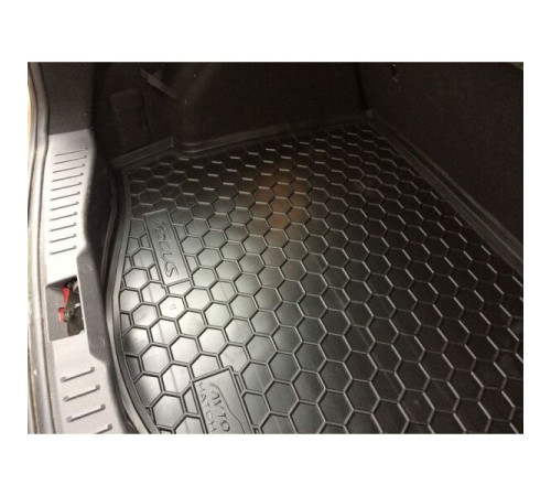 Килимок в багажник Ford Focus III 2011-2018 Hatchback (докатка) (Avto-Gumm)