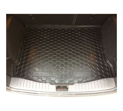 Килимок в багажник Ford Focus III 2011-2018 Hatchback (докатка) (Avto-Gumm)