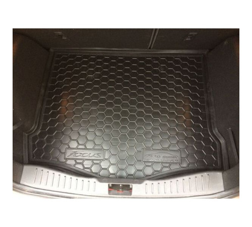 Килимок в багажник Ford Focus III 2011-2018 Hatchback (докатка) (Avto-Gumm)