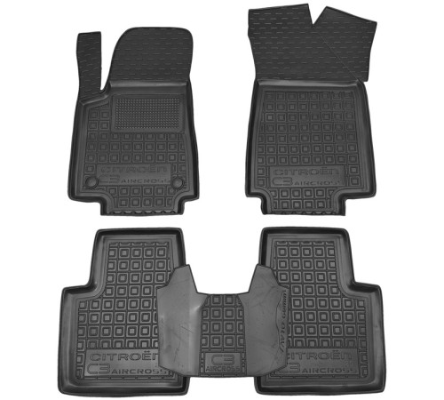 Килимки в салон Citroen C3 Aircross (III) 2024+ (Avto-Gumm)