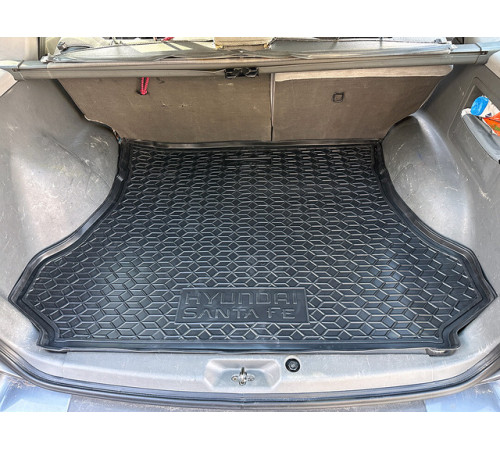 Килимок в багажник Hyundai Santa Fe I (SM) 2001-2006 (Avto-Gumm)