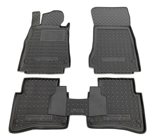 Килимки в салон Mercedes W222 S 2013+ (Avto-Gumm)