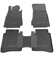 Килимки в салон Mercedes W222 S 2013+ 4Matic Long (Avto-Gumm)
