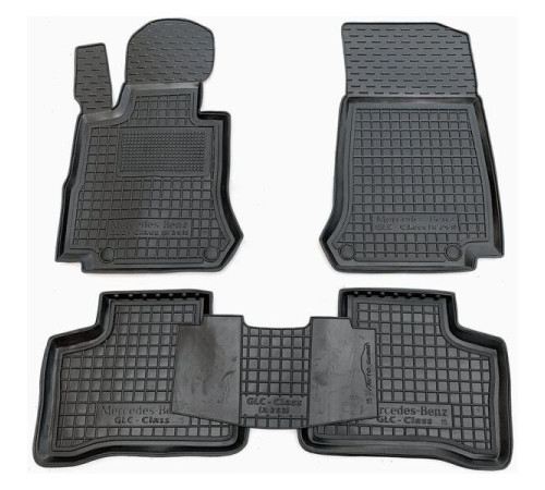 Килимки в салон Mercedes GLC X253 2015-2022 (Avto-Gumm)