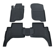 Килимки в салон Mitsubishi L200 2015-2023 коротка база (Avto-Gumm)