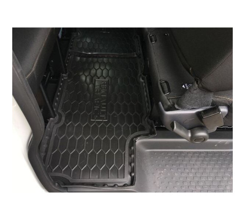 Килимки в салон 3 ряд Opel Vivaro II 2014-2019 (Avto-Gumm)