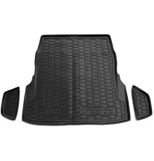 Килимок в багажник Mercedes S W222 2013+ з регулюванням сидінь (Avto-Gumm)