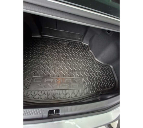 Килимок в багажник Toyota Camry XV80 2024+ ДВЗ (Avto-Gumm)