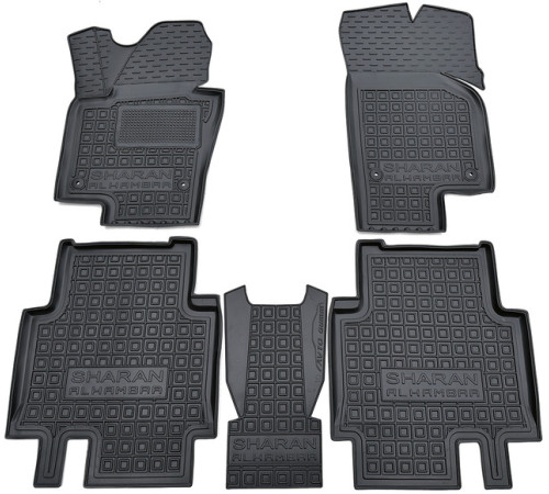 Коврики в салон Seat Alhambra II 7N 2010+ (Avto-Gumm)