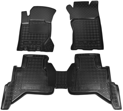 Килимки в салон Mitsubishi L200 (LC) 2024+ Invite (Avto-Gumm)