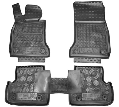 Коврики в салон BMW 7 (F01) 2008-2015 (Avto-Gumm)