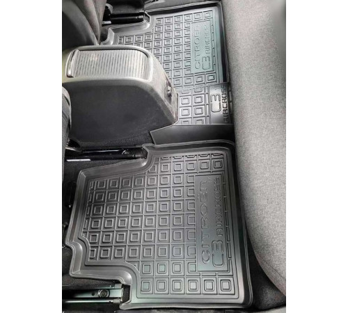 Килимки в салон Citroen C3 Aircross (II) 2017-2024 (Avto-Gumm)