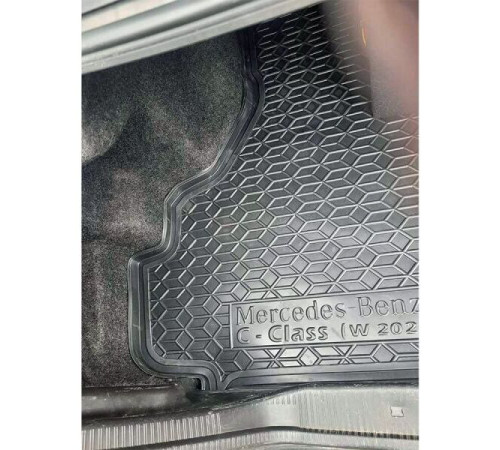 Килимок в багажник Mercedes W202 C 1993-2001 Sedan (Avto-Gumm)