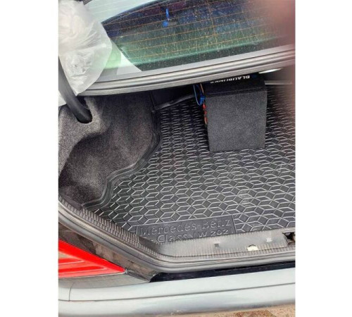 Килимок в багажник Mercedes W202 C 1993-2001 Sedan (Avto-Gumm)