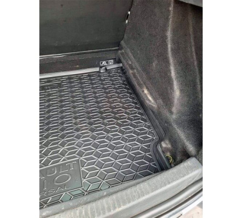 Килимок в багажник Renault Clio IV 2012-2019 Universal нижня поличка (Avto-Gumm)