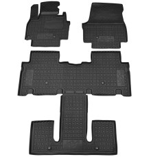 Килимки в салон Kia EV9 2024+ 6 місць (Avto-Gumm)