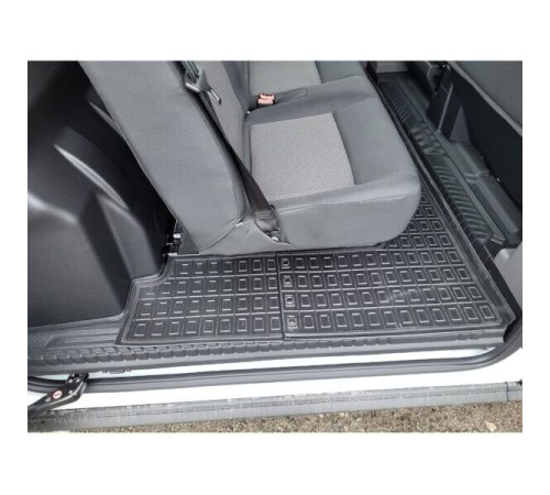 Килимки в салон 2 ряд Ford Transit (mk7) 2014- (1+2) DoubleCab (Avto-Gumm)