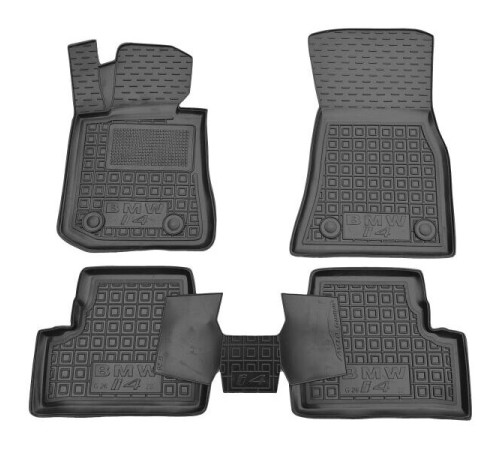 Килимки в салон BMW I4 (G26) 2022+ (Avto-Gumm)