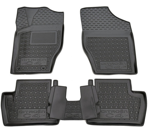 Килимки в салон Citroen C4 (L) 2004-2010 (Avto-Gumm)
