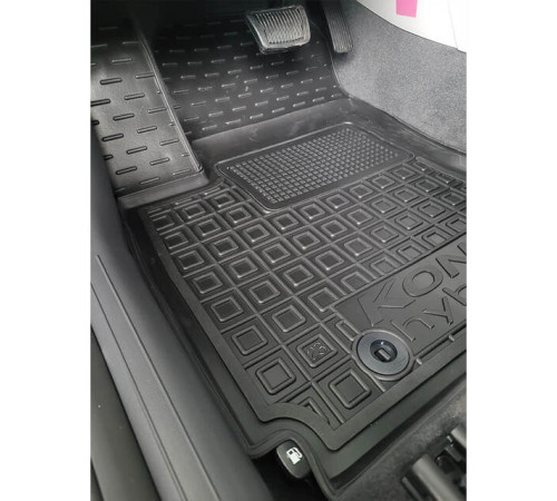 Килимки в салон Hyundai Kona 2023+ hybrid (Avto-Gumm)