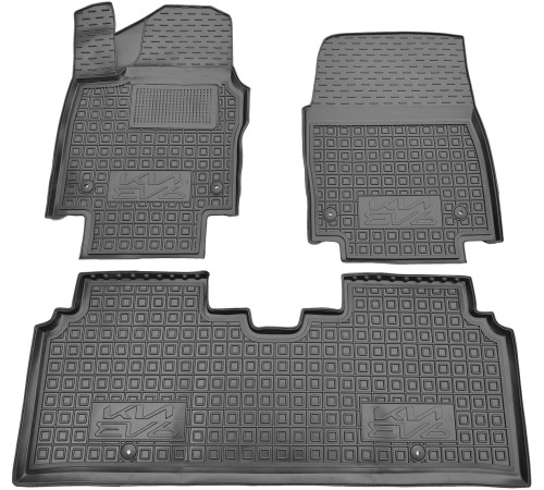 Килимки в салон Kia EV6 2021+ (Avto-Gumm)