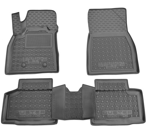 Килимки в салон Renault Duster III 2025+ 2WD (Avto-Gumm)